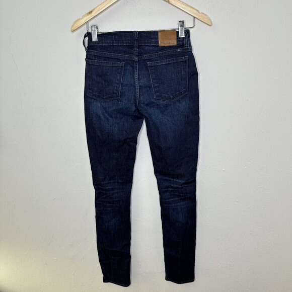 Lucky Brand Jeans Brooke Skinny Jeans Size 00/24 Dark Blue Wash - Picture 7 of 10